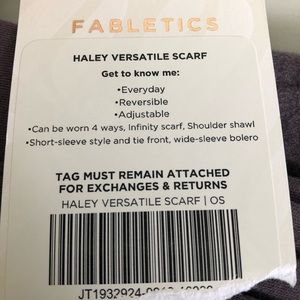 Haley versatile scarf